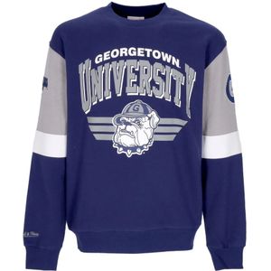 Mitchell & Ness, Heren, Sweatshirts & Hoodies, Veelkleurig, Maat: L Katoen,