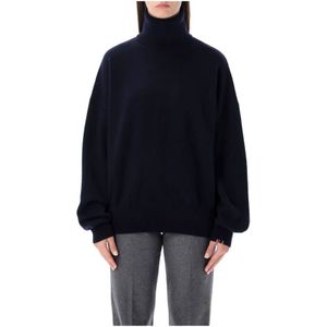 Extreme Cashmere, Dames, Truien, Blauw, Maat: ONE Size Wol,