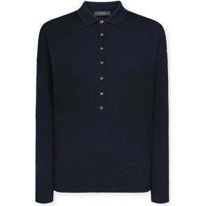 Elena Mirò, Dames, Truien, Blauw, Maat: XS Viscose,