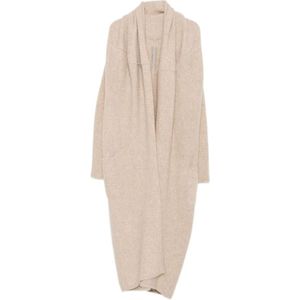 Rick Owens, Dames, Truien, Beige, Maat: S Wol,