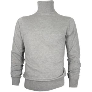 Cashmere Company, Heren, Truien, Grijs, Maat: 2XL Kasjmier,