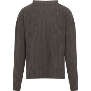 Rick Owens, Heren, Truien, Bruin, Maat: S