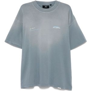 Represent, Heren, Tops, Grijs, Maat: L