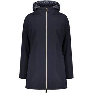 Herno, Dames, Mantels, Blauw, Maat: M Polyamide,