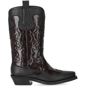 Ganni, Dames, Schoenen, Zwart, Maat: 37 EU Leer,