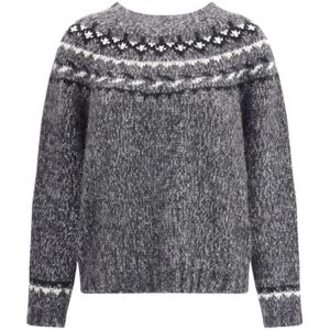 P.a.r.o.s.h., Dames, Truien, Grijs, Maat: S Wol,