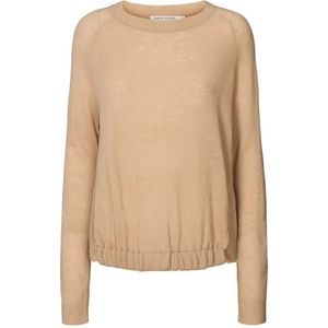 Rabens Saloner, Dames, Truien, Beige, Maat: S Wol,