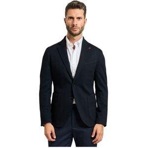 Mulish, Heren, Jassen, Blauw, Maat: 4XL