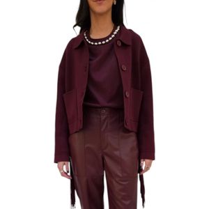 Essentiel Antwerp, Dames, Jassen, Rood, Maat: XS Wol,