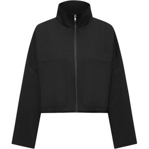 Drykorn, Dames, Jassen, Zwart, Maat: XS Viscose,