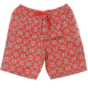 Huf, Heren, Korte broeken, Rood, Maat: XL