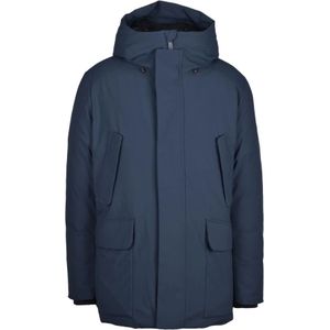 Save The Duck, Heren, Jassen, Blauw, Maat: XL Poliester,