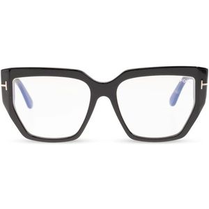 Tom Ford - Blauw Licht Filter Optische Brillen - Zwart - Vierkant Montuur