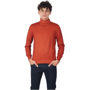 Barba, Heren, Truien, Bruin, Maat: M Wol,