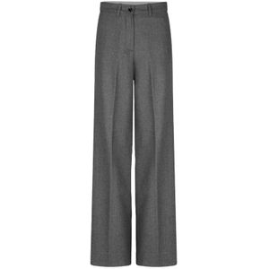 Nine In The Morning, Dames, Broeken, Grijs, Maat: W26 Leer,