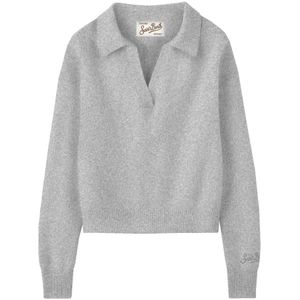 MC2 Saint Barth, Heren, Truien, Grijs, Maat: XS Wol,