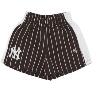 New Era, Dames, Korte broeken, Zwart, Maat: XS Katoen,