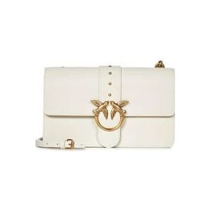 Pinko Shoulder Bags , White , Dames , Maat: ONE Size