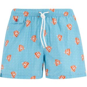 Kiton, Heren, Badkleding, Blauw, Maat: 2XL Poliester,