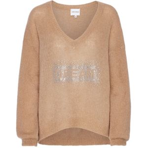 Americandreams, Dames, Truien, Bruin, Maat: M Wol,