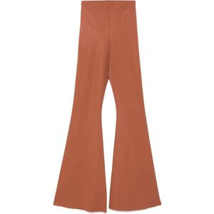 Rick Owens, Dames, Broeken, Oranje, Maat: XS Katoen,