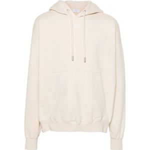 Off White, Heren, Sweatshirts & Hoodies, Beige, Maat: S Katoen,