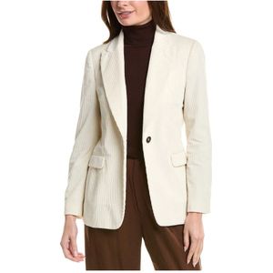 Brunello Cucinelli, Dames, Jassen, Wit, Maat: M