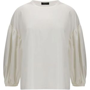 Fabiana Filippi, Dames, Blouses & Shirts, Wit, Maat: S