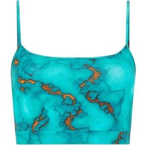 Roberto Cavalli, Dames, Tops, Blauw, Maat: 2XL