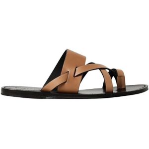 Saint Laurent, Heren, Schoenen, Bruin, Maat: 40 EU Leer,