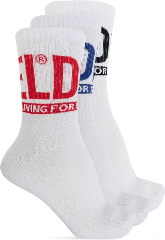 Diesel, Heren, Ondergoed, Wit, Maat: L Katoen,