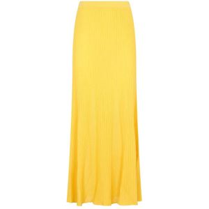 Gabriela Hearst, Dames, Rokken, Geel, Maat: S Wol,