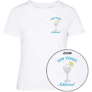 MC2 Saint Barth, Dames, Tops, Wit, Maat: XL Katoen,