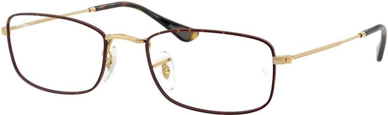 Ray-Ban - Rx 6647 - Optisch Montuur - Bruin - Geometrisch Metaal