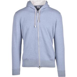 Eleventy, Heren, Truien, Grijs, Maat: L Kasjmier,