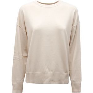 Max Mara, Dames, Truien, Wit, Maat: S Viscose,