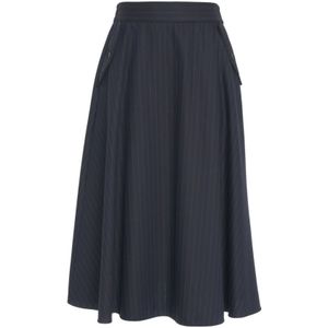 Golden Goose, Dames, Rokken, Blauw, Maat: S
