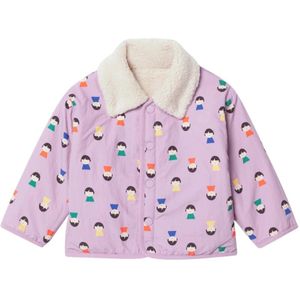 Bobo Choses, unisex, Jassen, Paars, Maat: 74 CM Polyamide,