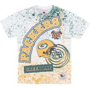 Mitchell & Ness, Heren, Tops, Veelkleurig, Maat: L Katoen,