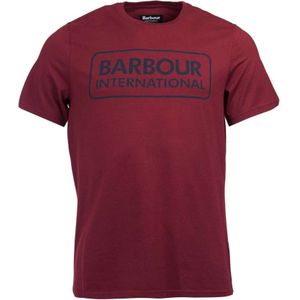 Barbour, Heren, Tops, Rood, Maat: XL Katoen,