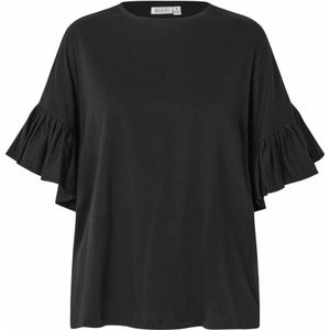 Masai, Dames, Tops, Zwart, Maat: L Jersey,