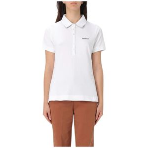 Barbour, Dames, Tops, Wit, Maat: S Katoen,