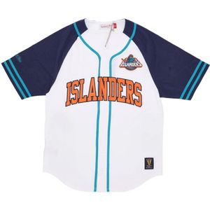 Mitchell & Ness, Heren, Tops, Veelkleurig, Maat: L Katoen,