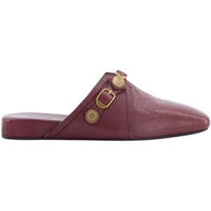 Balenciaga, Dames, Schoenen, Rood, Maat: 35 EU Leer,