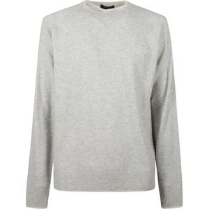 Aragona, Heren, Truien, Grijs, Maat: L Kasjmier,