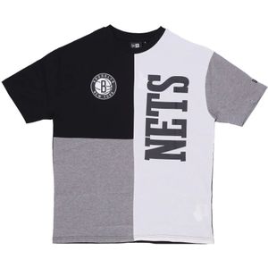New Era - Brooklyn Nets Logo T-shirt - Veelkleurig - Heren - Katoen