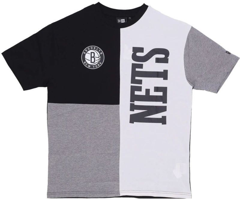 New Era - Brooklyn Nets Logo T-shirt - Veelkleurig - Heren - Katoen