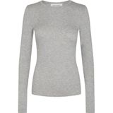 Sofie Schnoor - Snos 243 - Blousetop - Grijs - 90% Viscose, 10% Spandex