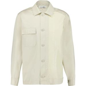 MM6 Maison Margiela, Heren, Jassen, Wit, Maat: L Katoen,