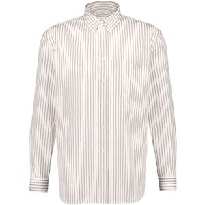 Saint Laurent, Heren, Overhemden, Beige, Maat: 2XL Katoen,